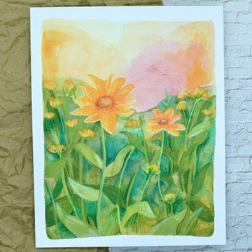 Goldilocks Rudbeckia - LIMITED Botanical Wall Art Print