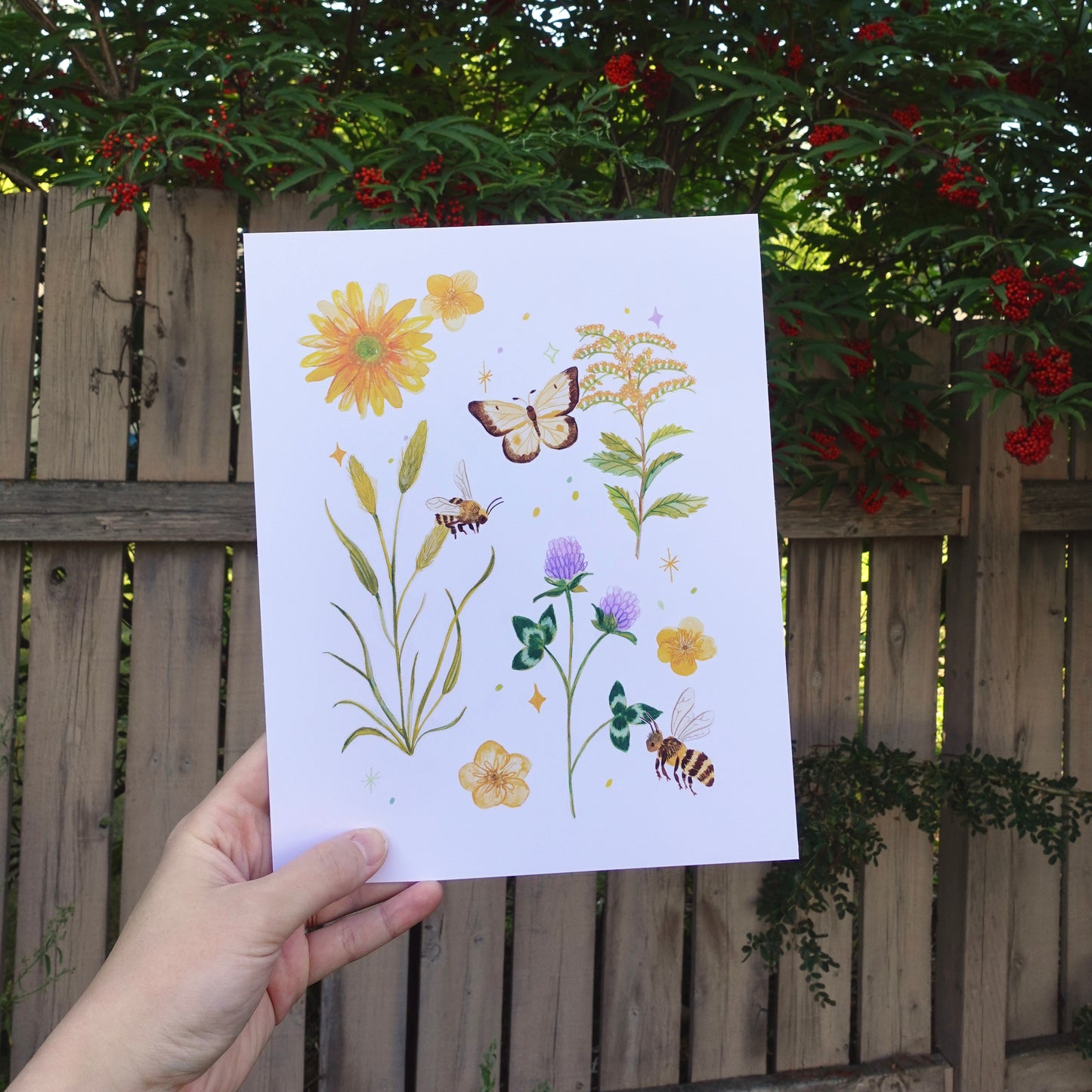 Gentle Meadow  - Wall Art Print