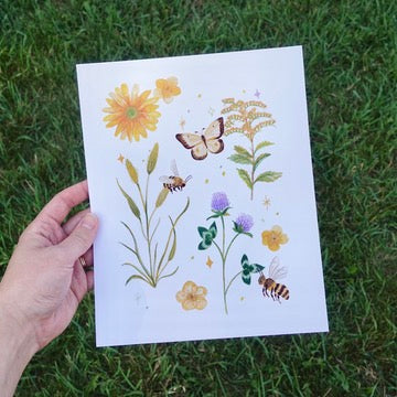 Gentle Meadow  - Wall Art Print