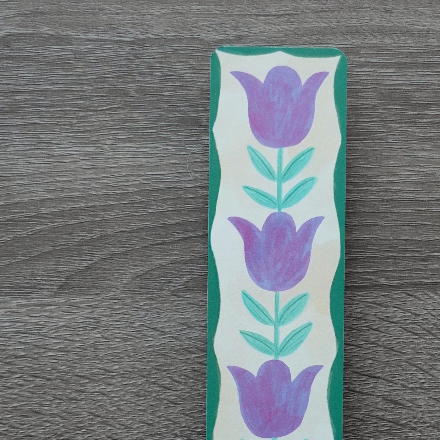 Lavender Tulips Bookmark