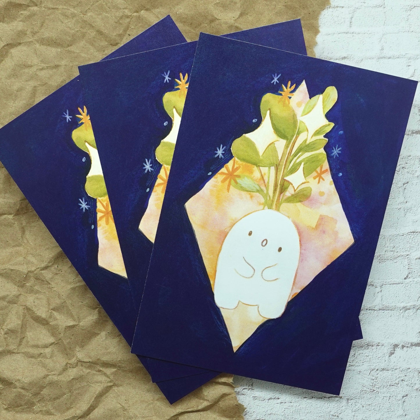 Magic Sprouts - Postcard / Mini Art Print