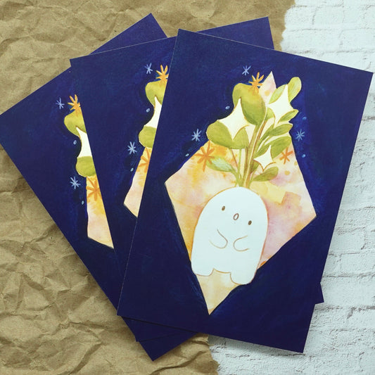 Magic Sprouts - Postcard / Mini Art Print