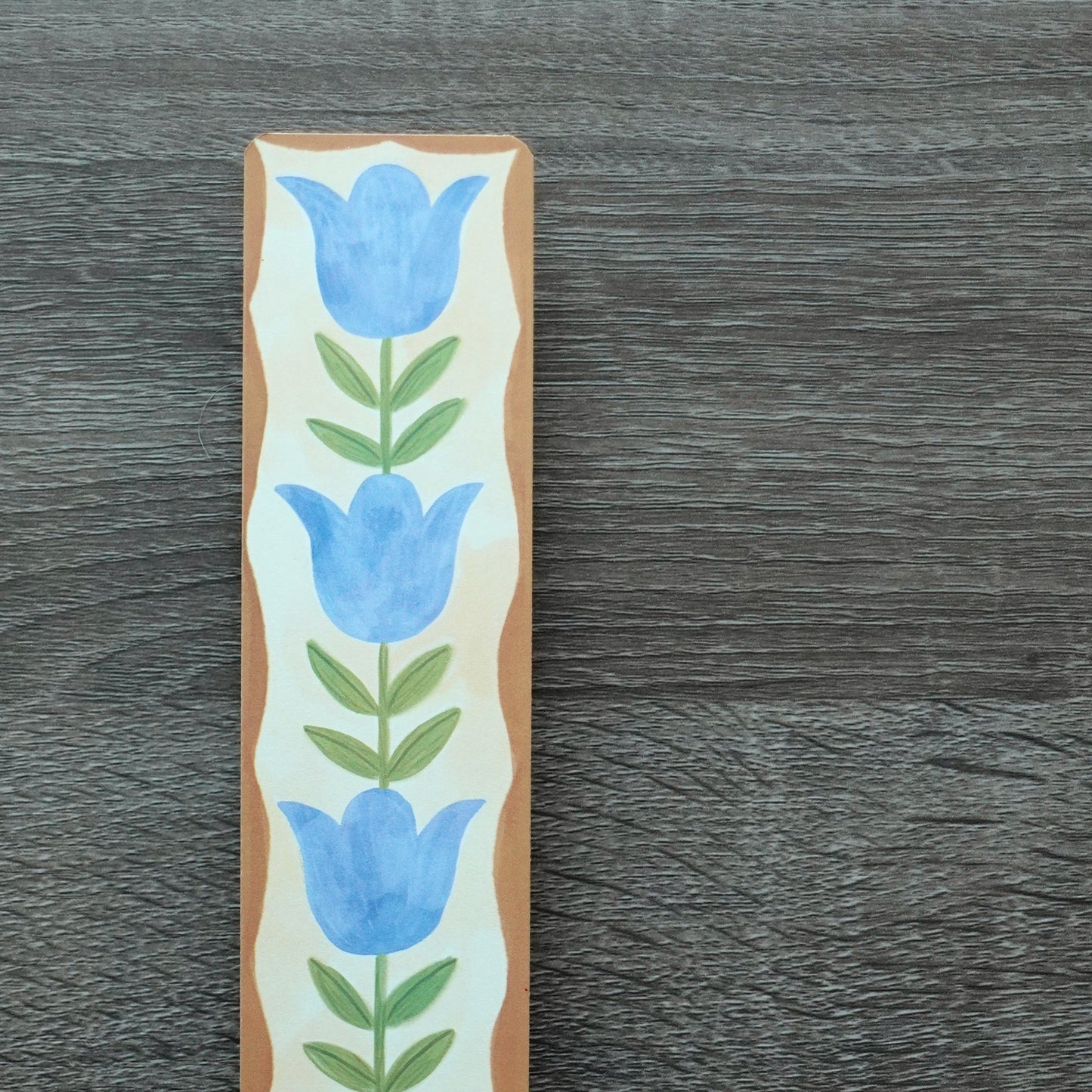 Blue Tulips Bookmark