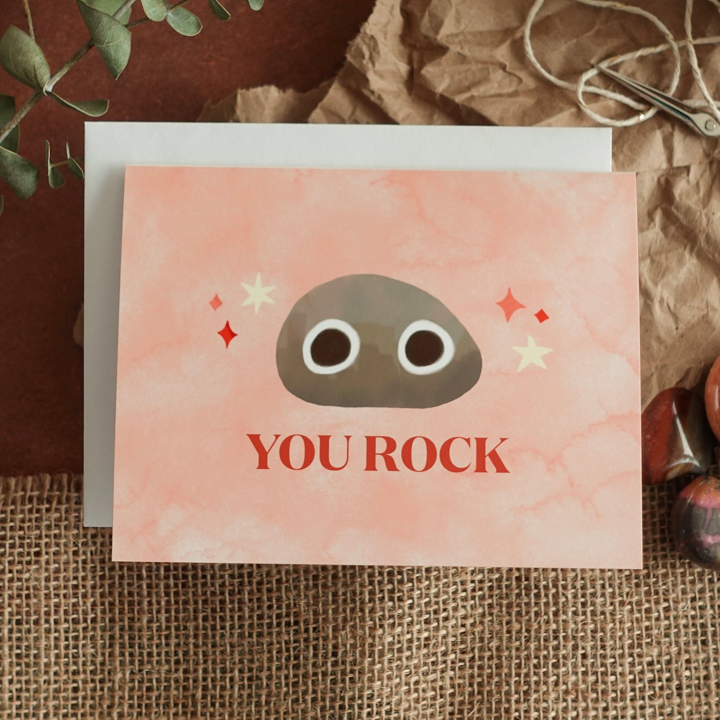 You Rock - Thank you card / Appreciation / Gratitude card