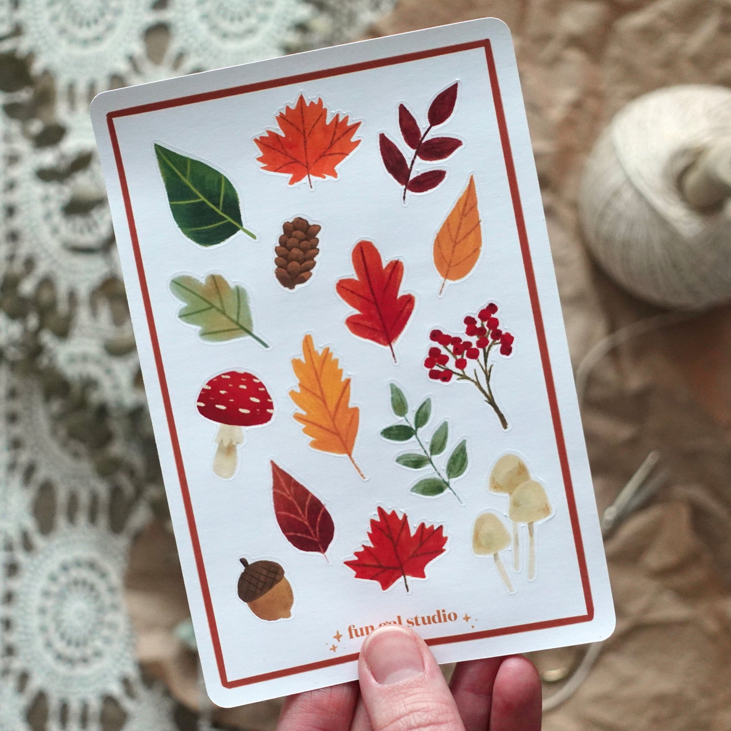 Forest Foliage - Sticker Sheet