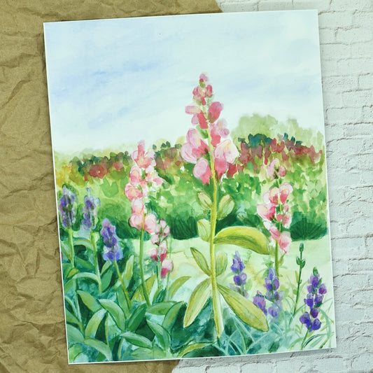 Snapdragons - LIMITED Wall Art Print