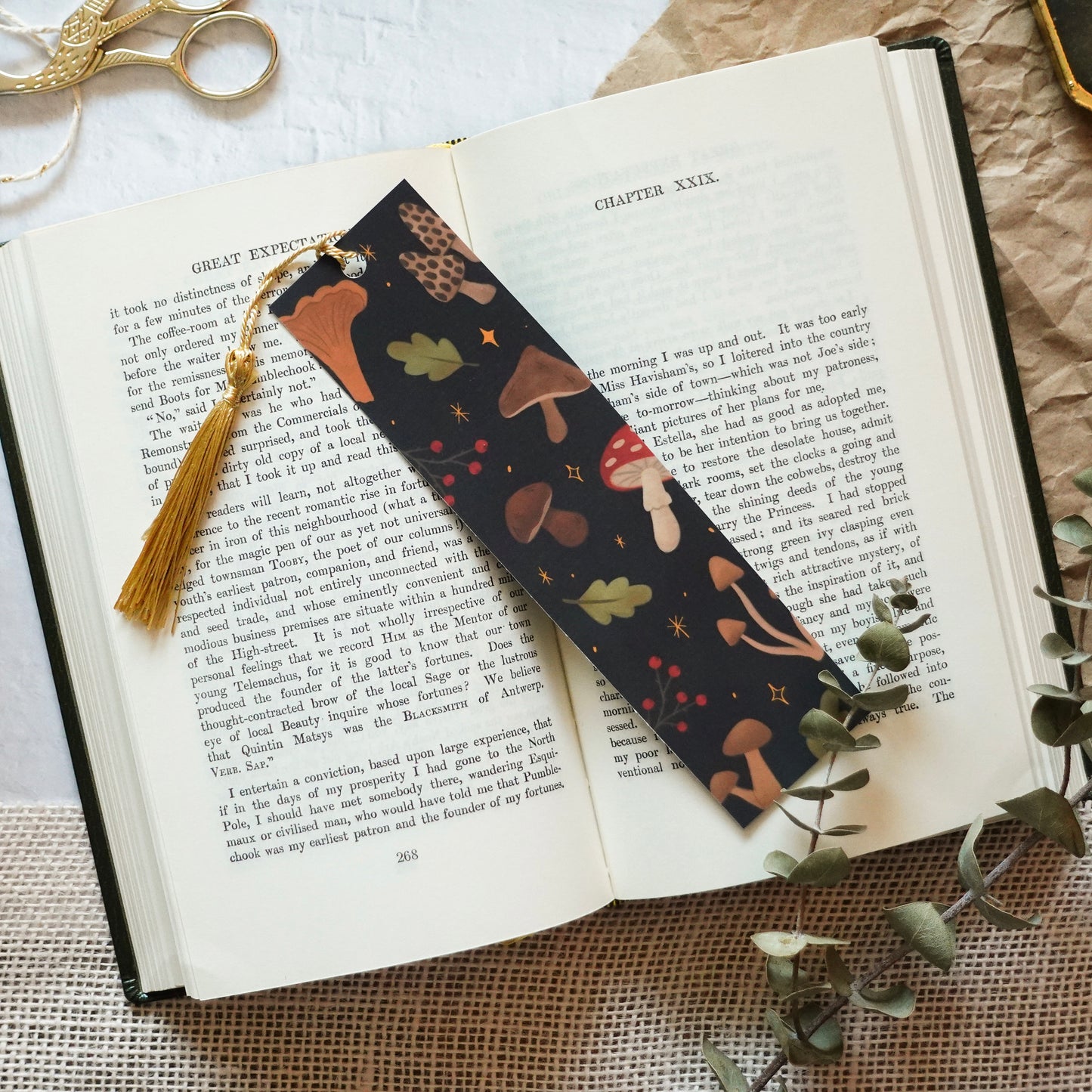 Mushroom Bookmark