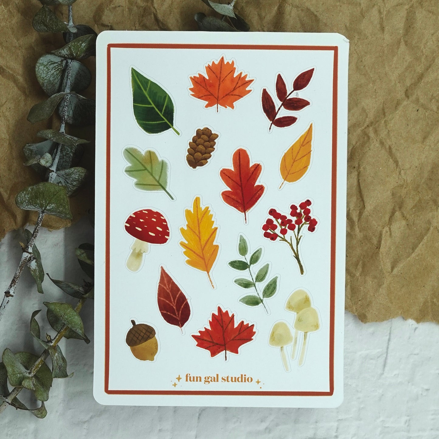 Forest Foliage - Sticker Sheet