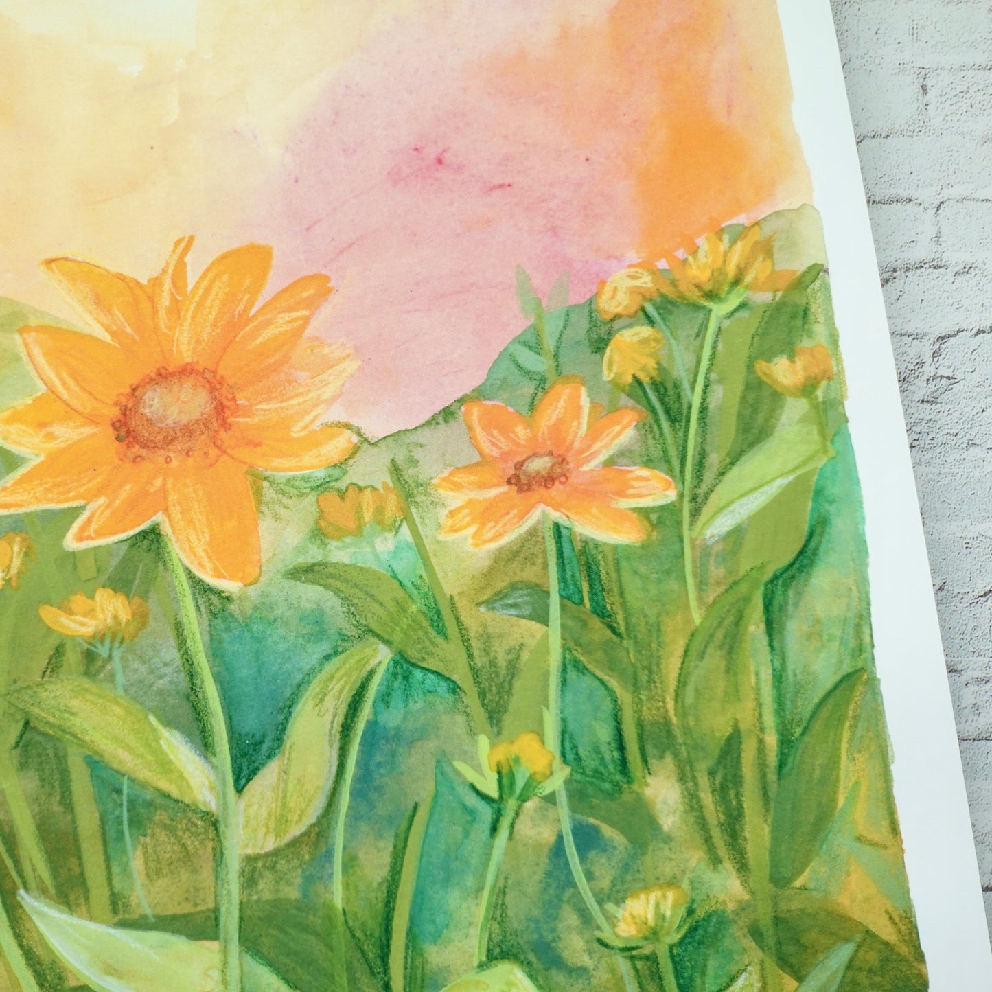 Goldilocks Rudbeckia - LIMITED Botanical Wall Art Print