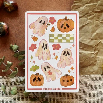 Groovy Ghosties - Sticker Sheet