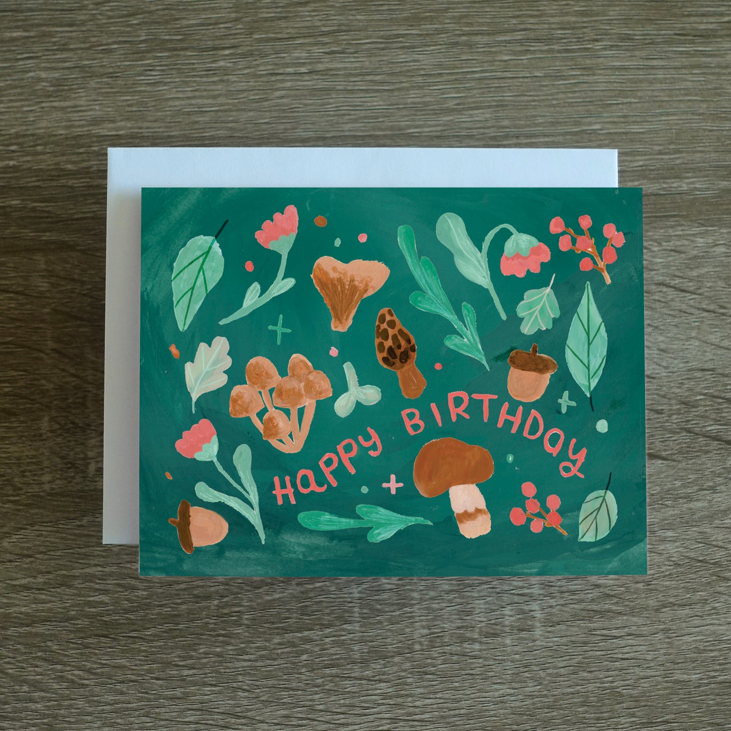 Happy Birthday - Mushroom B-day Card