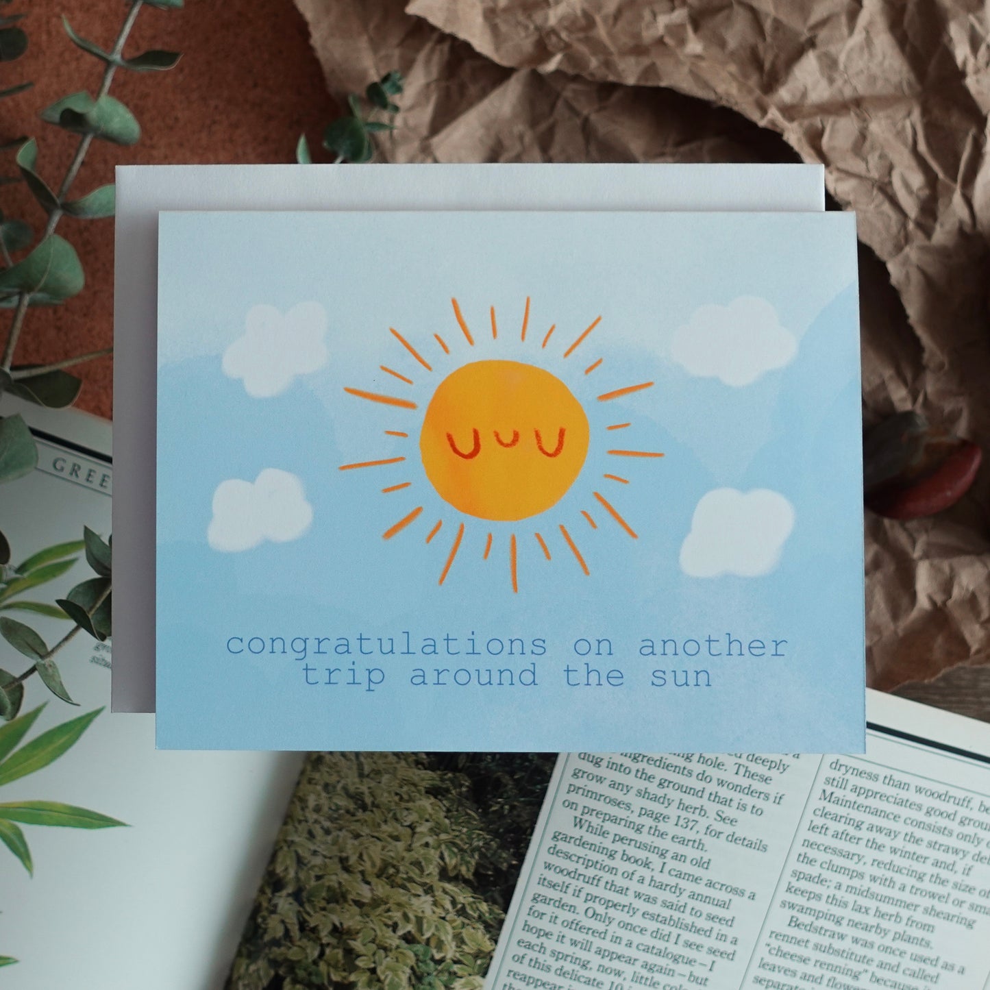 Another Trip Around the Sun - Birthday card