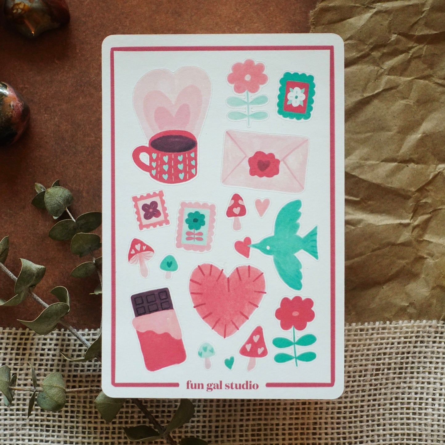 Love is in the Air - Sticker Sheet