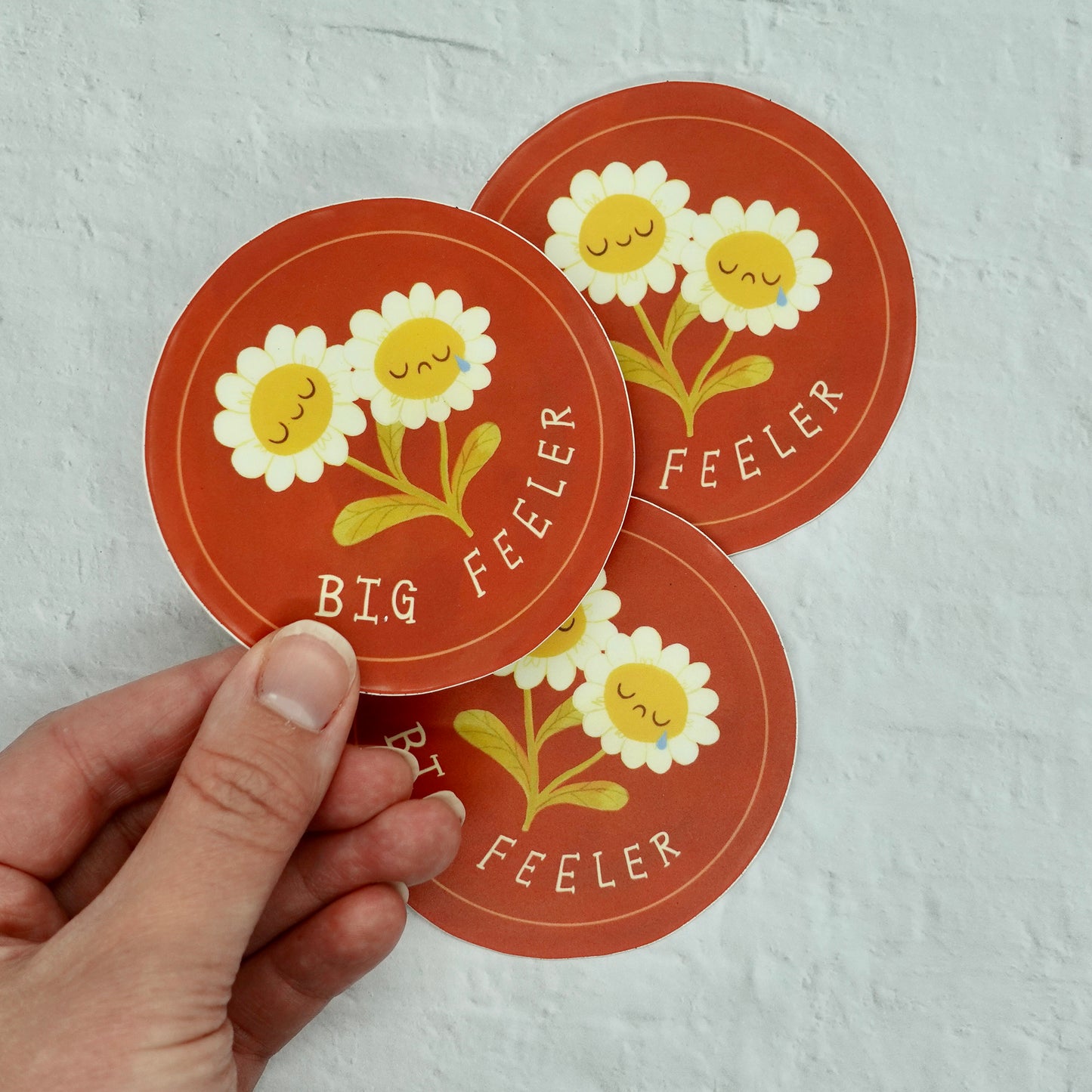 Big Feeler - Circle Vinyl Sticker