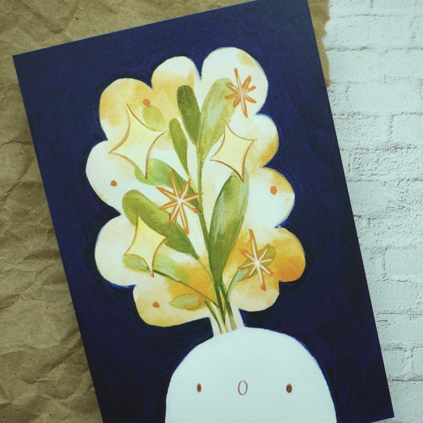 Magic Sprouts - Postcard / Mini Art Print