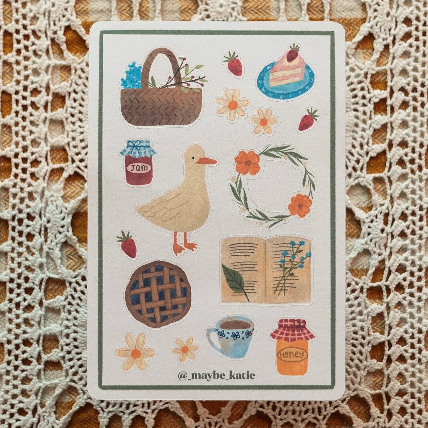 Cottagecore - Sticker Sheet