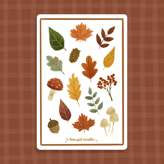 Forest Foliage - Sticker Sheet