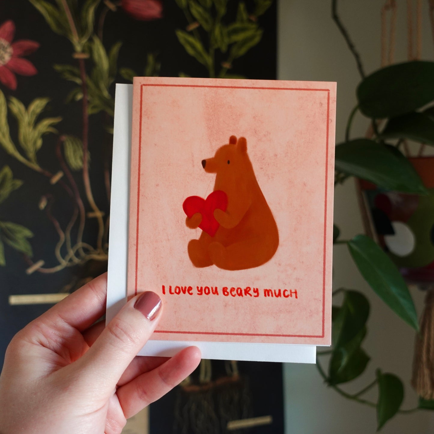 I Love You Beary Much - Anniversary card, Appreciation card, Valentine