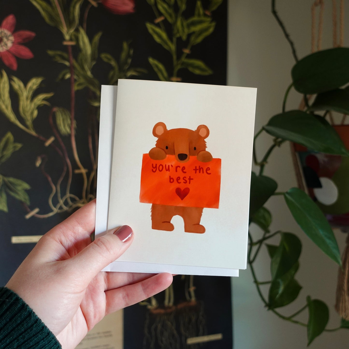 You're the Best - Thank you card / Appreciation / Gratitude card