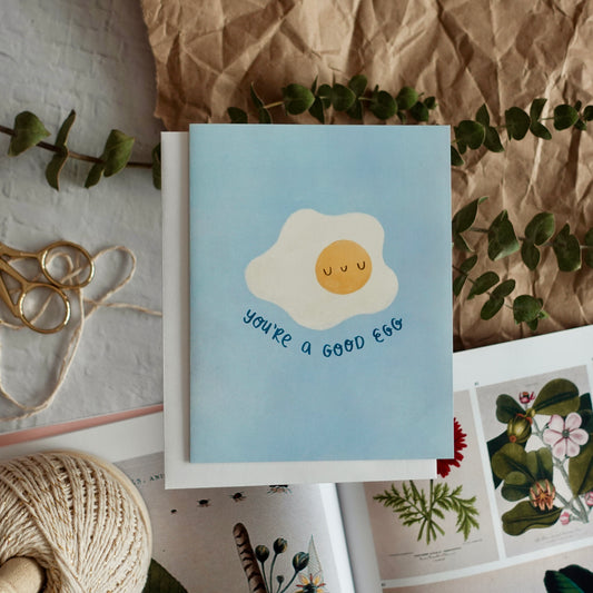 You're a Good Egg - Appreciation/Thank You/Greeting Card