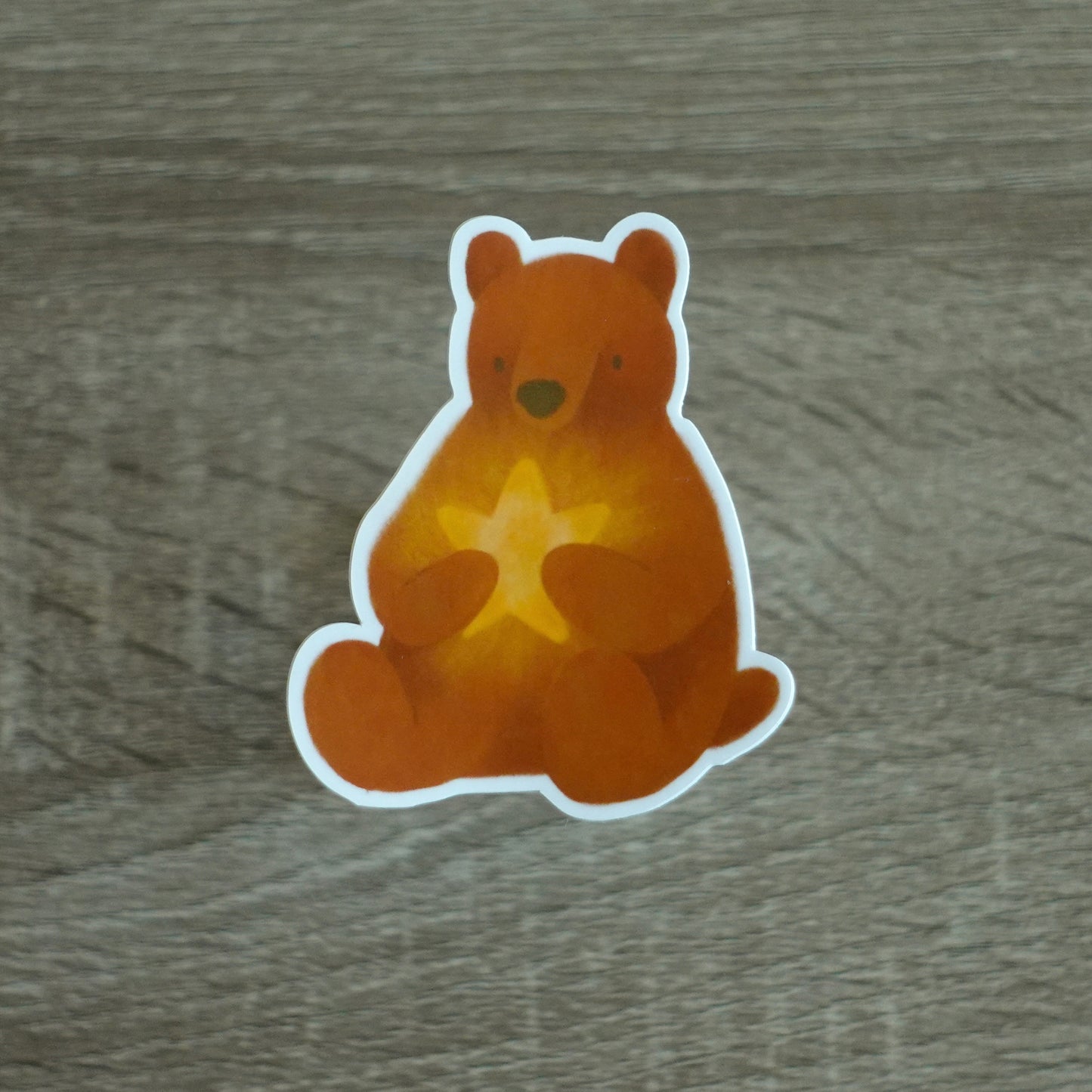 Ursa Stellarum - Bear Die Cut Vinyl Sticker