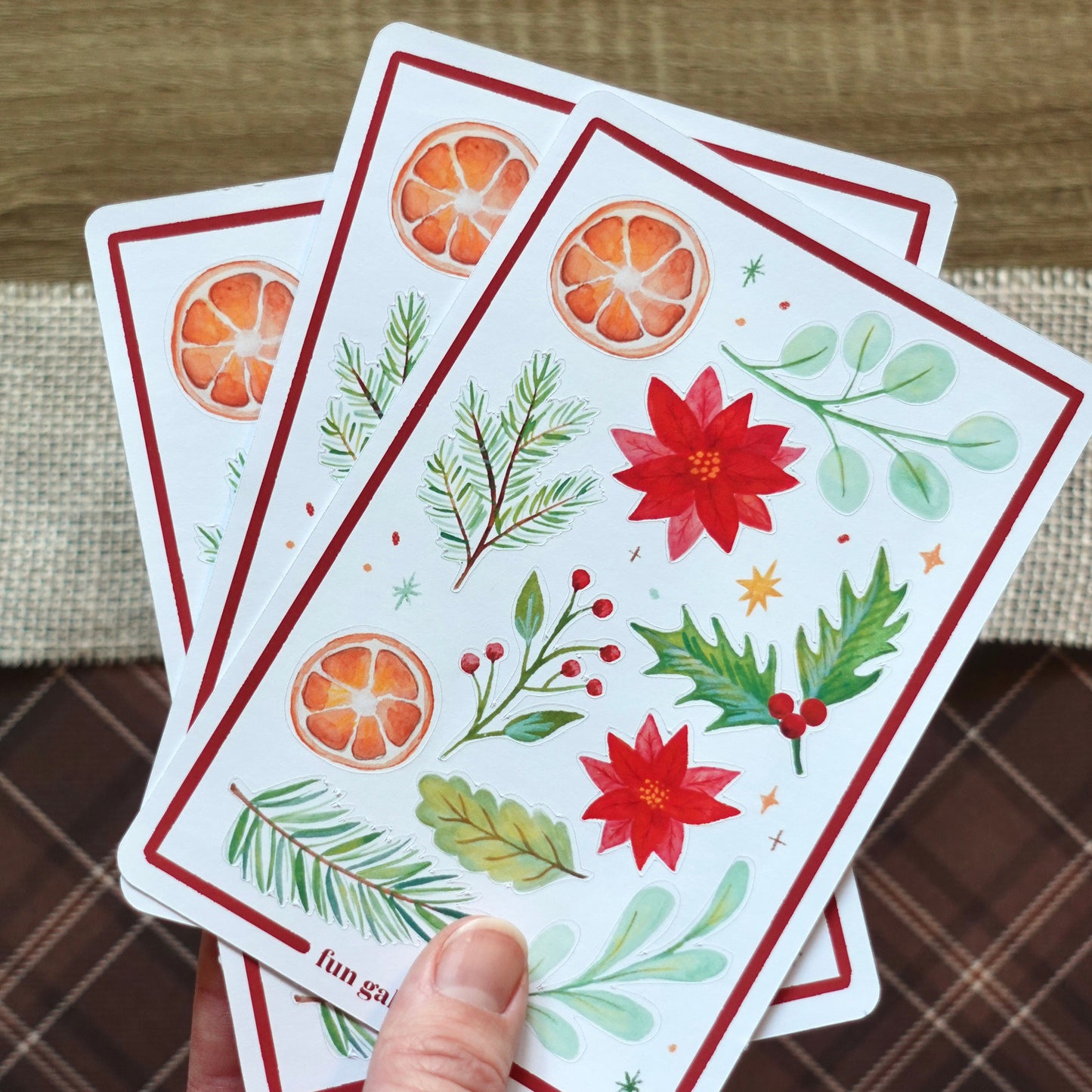 Festive Botanicals - Sticker Sheet