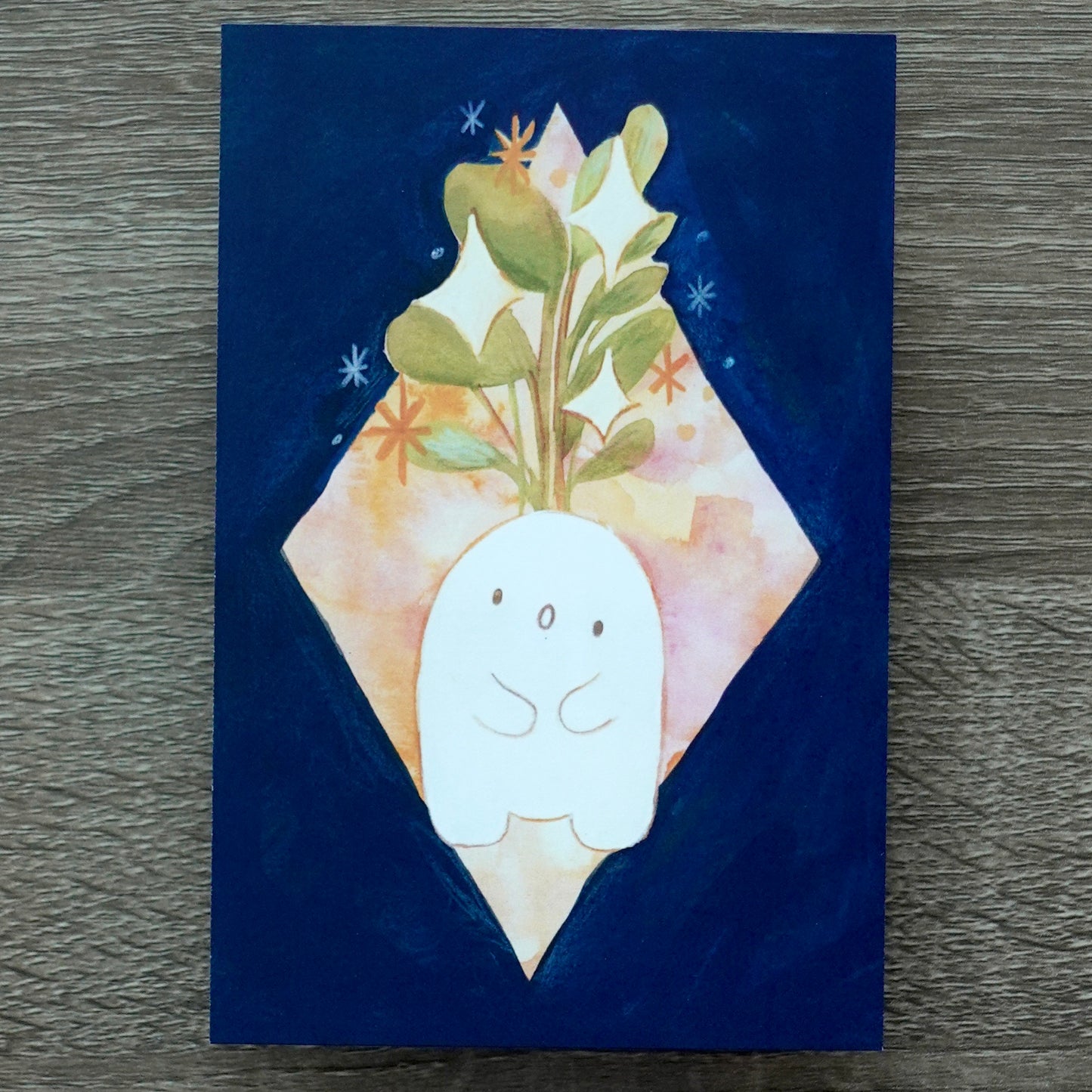 Magic Sprouts - Postcard / Mini Art Print