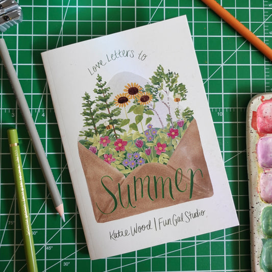 Love Letters to Summer - Illustrated Art Zine (PHYSICAL COPY)
