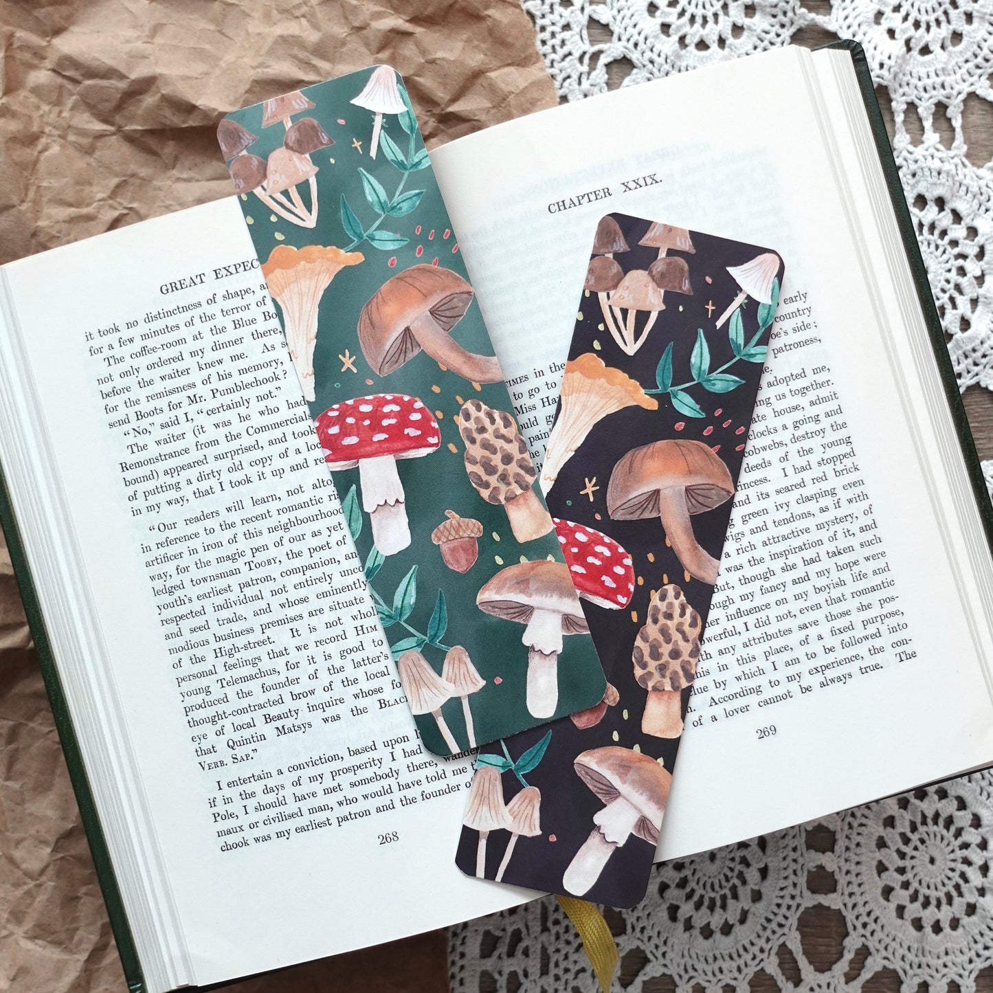 Mushroom Bookmark