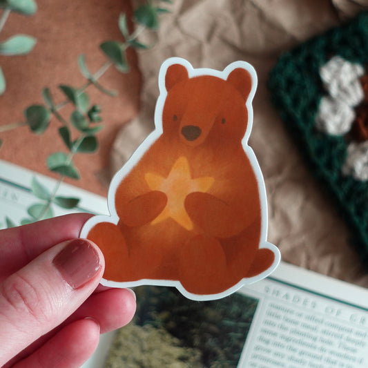 Ursa Stellarum - Bear Die Cut Vinyl Sticker