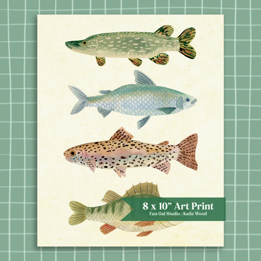 Something's Fishy - Wall Art Print