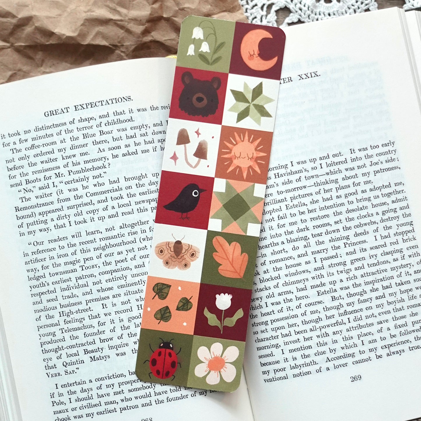 Patchwork Pals Bookmark