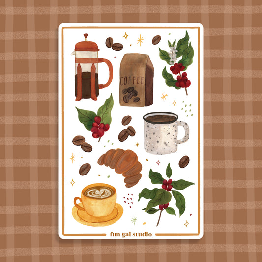 Coffee Lover - Sticker Sheet