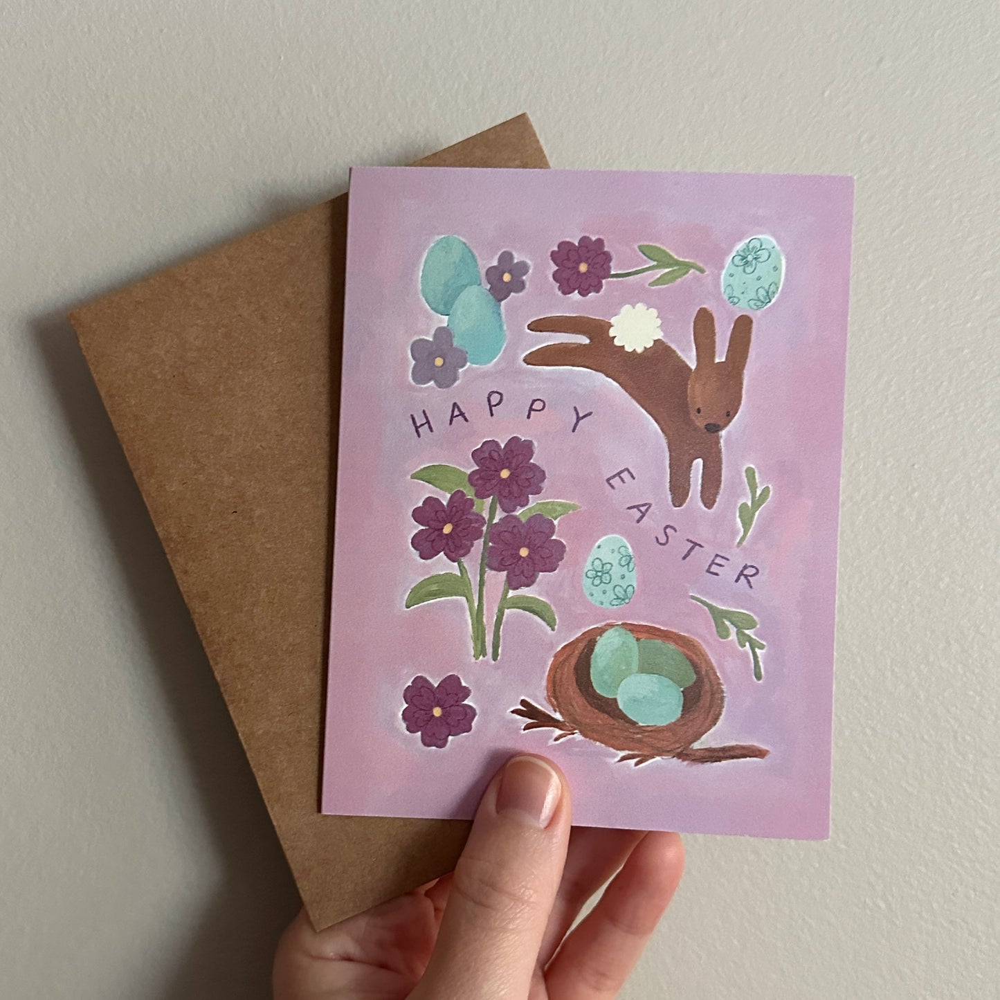 Happy Easter Card - Spring Greeting Card