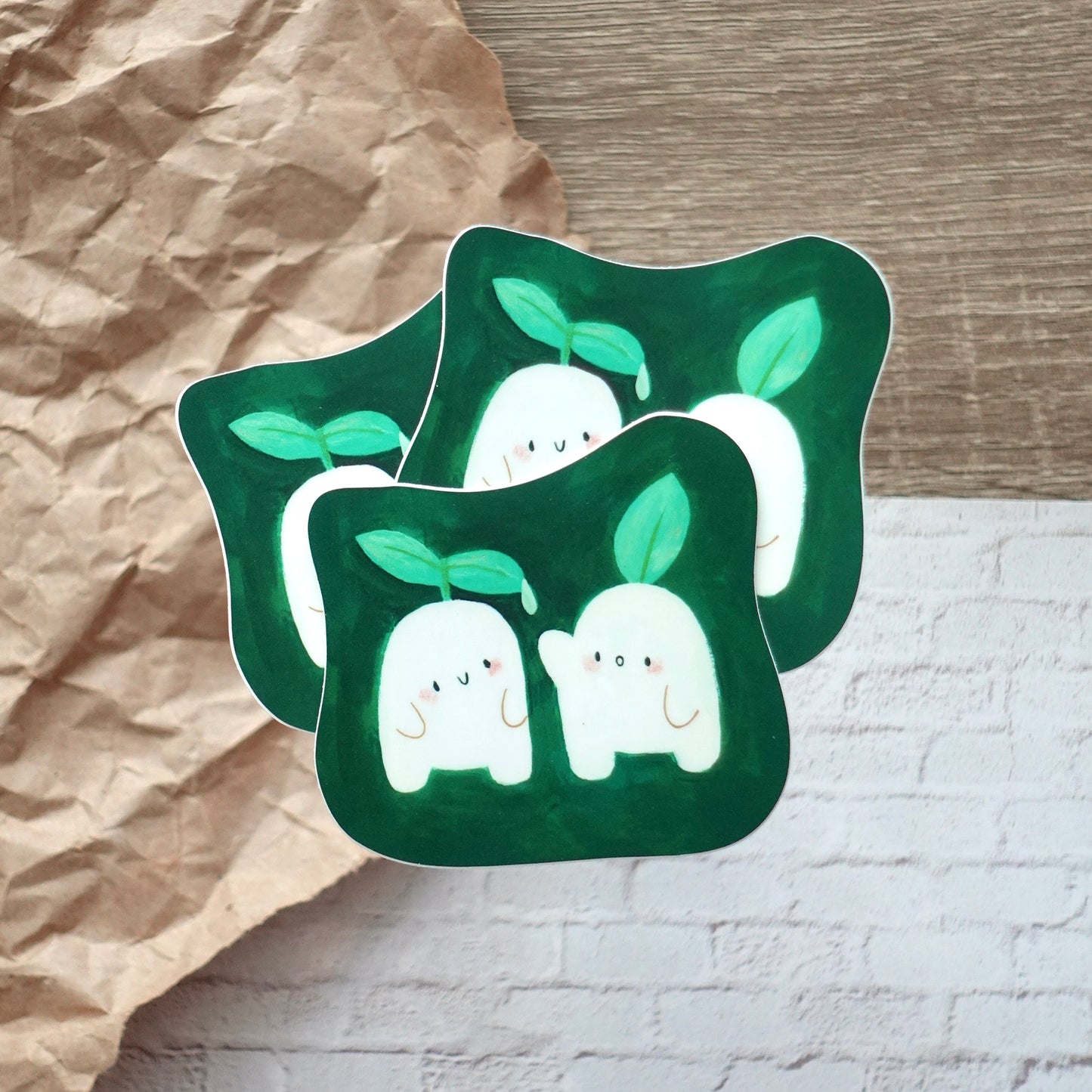 Sprout Friends - Die Cut Vinyl Sticker