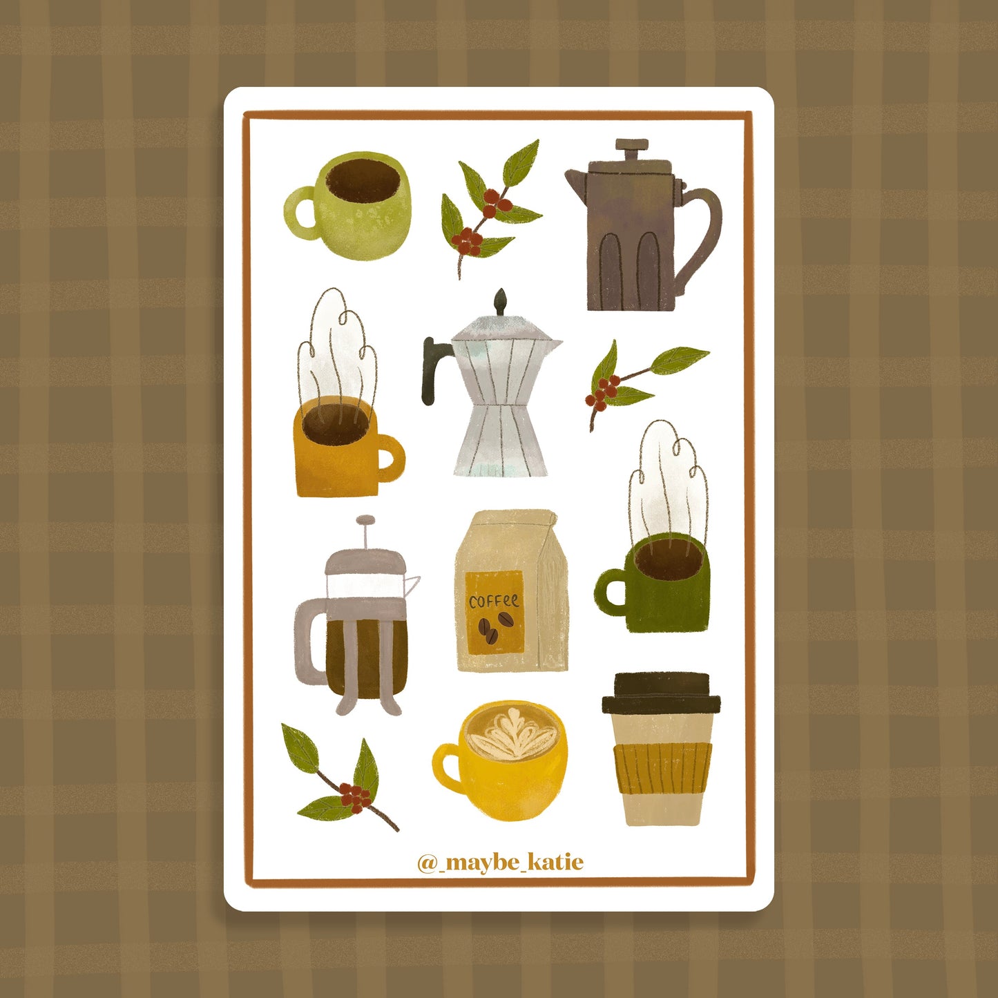 Coffee Lover - Sticker Sheet