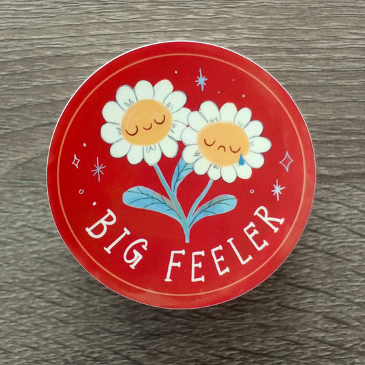Big Feeler - Circle Vinyl Sticker