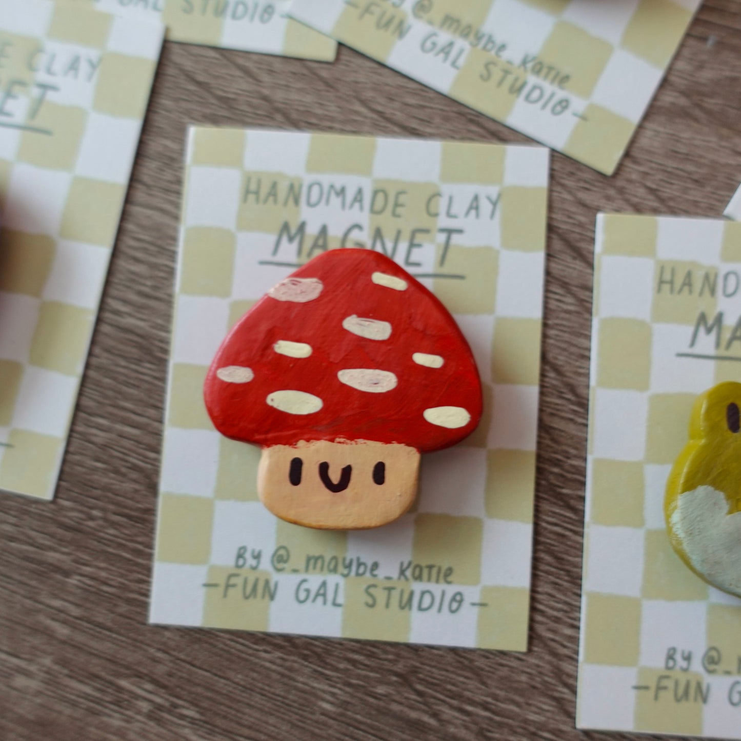 Fly Agaric Mushroom Magnet