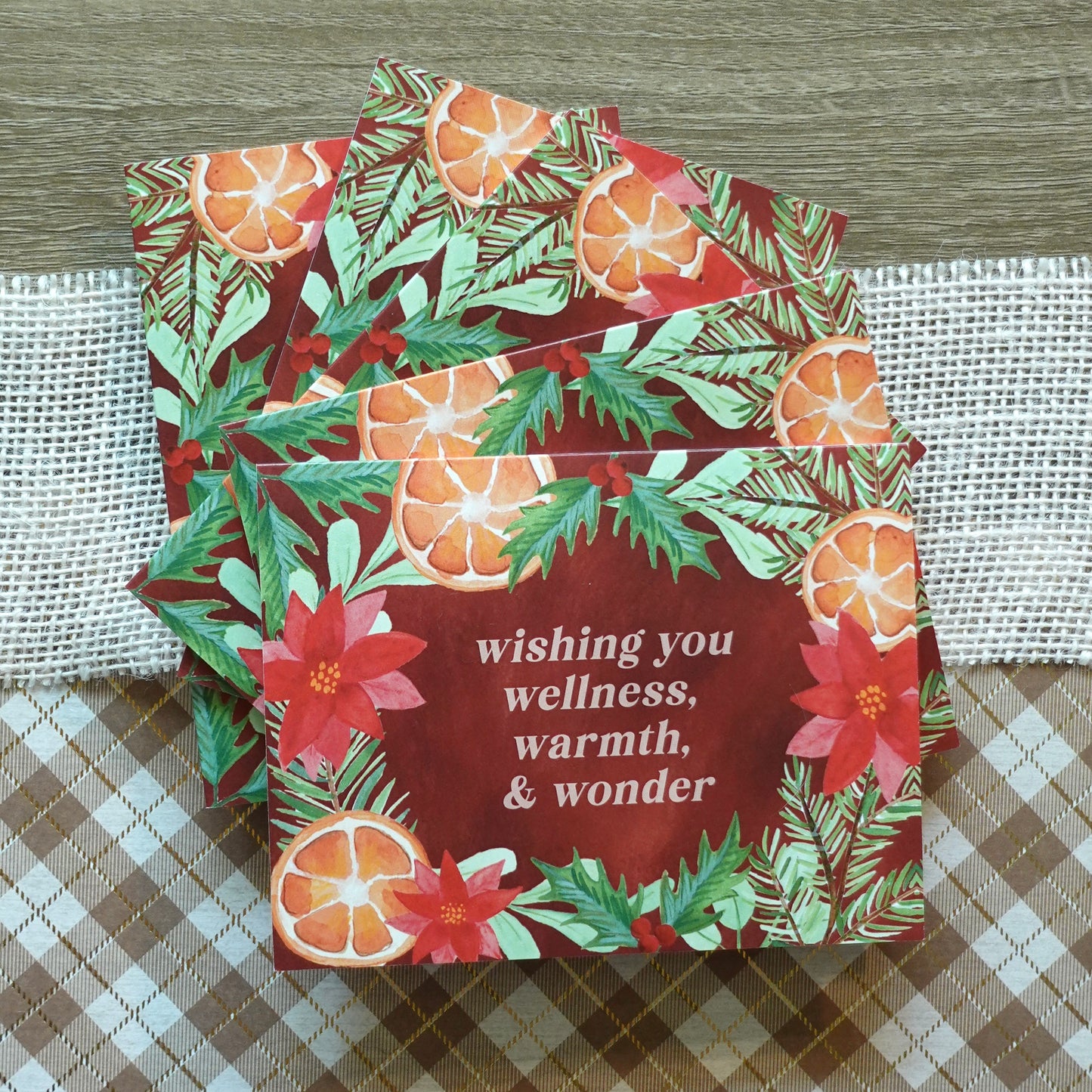 HOLIDAY CARD PACK - Set of 5