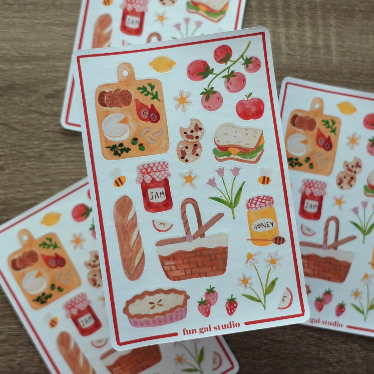 The Great Outdoors - Sticker Sheet Pack (4 Sheets)