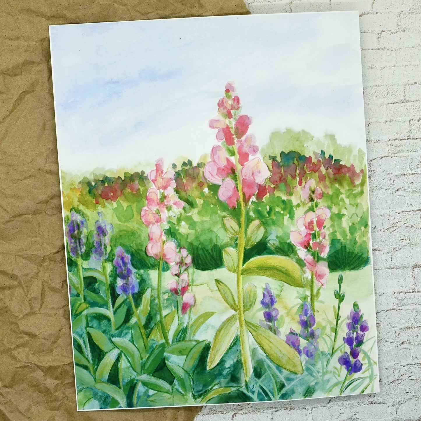 Snapdragons - Botanical Wall Art Print
