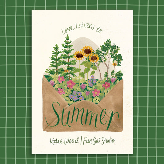 Love Letters to Summer - Digital Illustrated Art Zine (DIGITAL COPY)