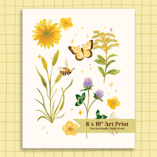 Gentle Meadow  - Wall Art Print