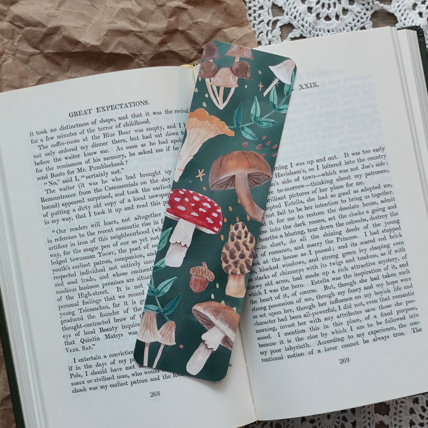 Mushroom Bookmark