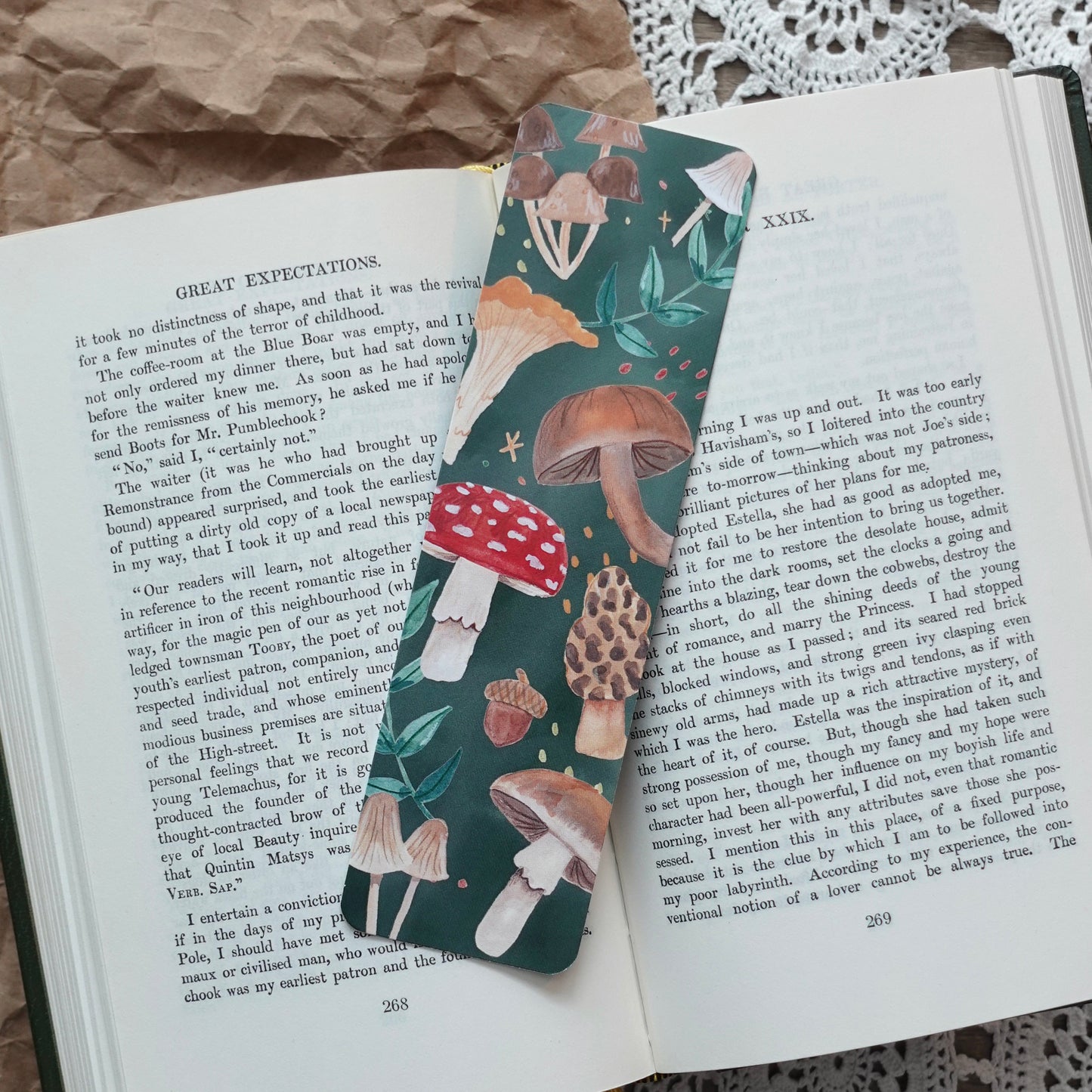 Mushroom Bookmark