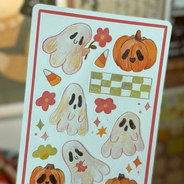 Groovy Ghosties - Sticker Sheet