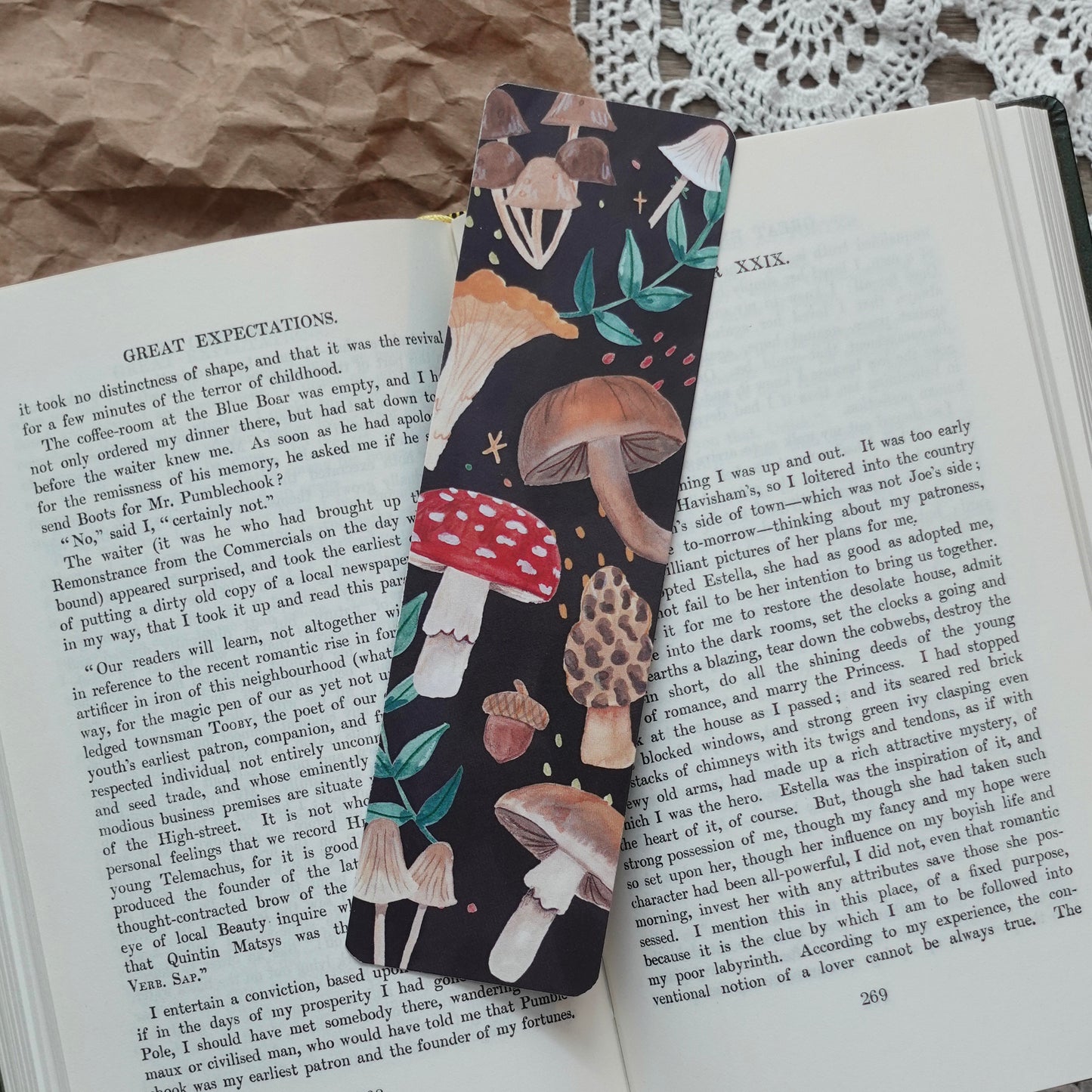 Mushroom Bookmark