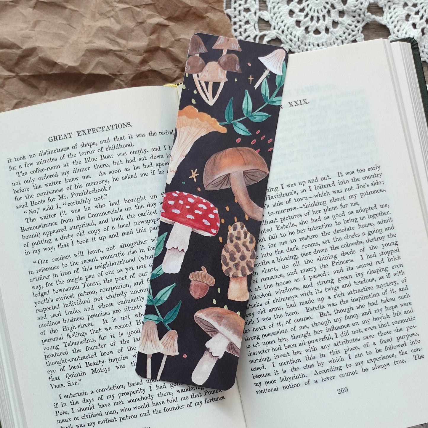 Mushroom Bookmark