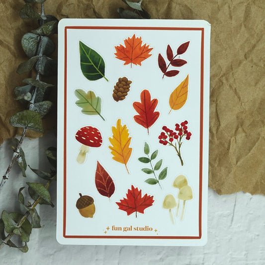 Forest Foliage - Sticker Sheet