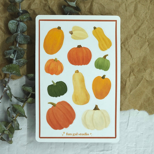 Pumpkins & Squash - Sticker Sheet